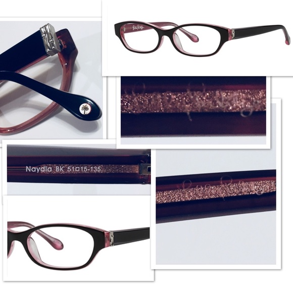 Lilly Pulitzer Naydia BK + Kate Spade ♠️ Glasses - Picture 3 of 8